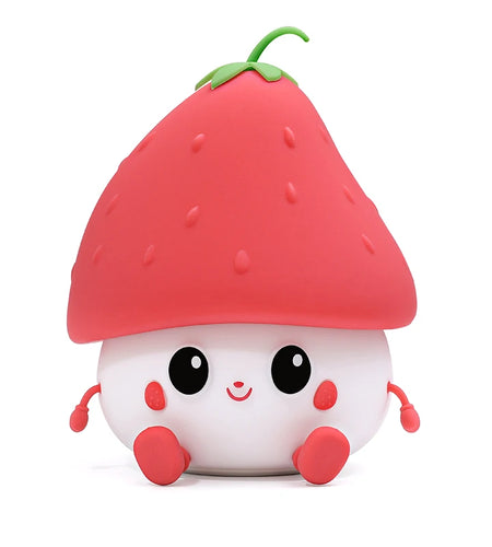 Cute Pumpkin LED Night Light Cartoon Silicone Lamp USB Rechargeable Timing Sleeping Lamp Bedroom Decoration for Children