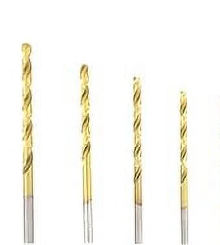 15-Piece Titanium-Coated Drill Bit Set
