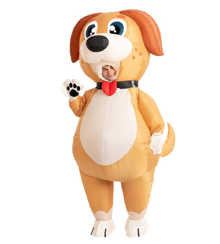 Inflatable Costume for Adults, Full Body Dog Air Blow-Up Halloween Costume for Adult & Youth