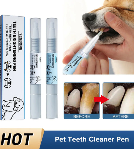 Pet Teeth Cleaner Pen Cats Tartar Dental Stones Remover Fresh Bad Breath Deodorant Reduce Tooth Calculus Dog Oral Cleaning Pen